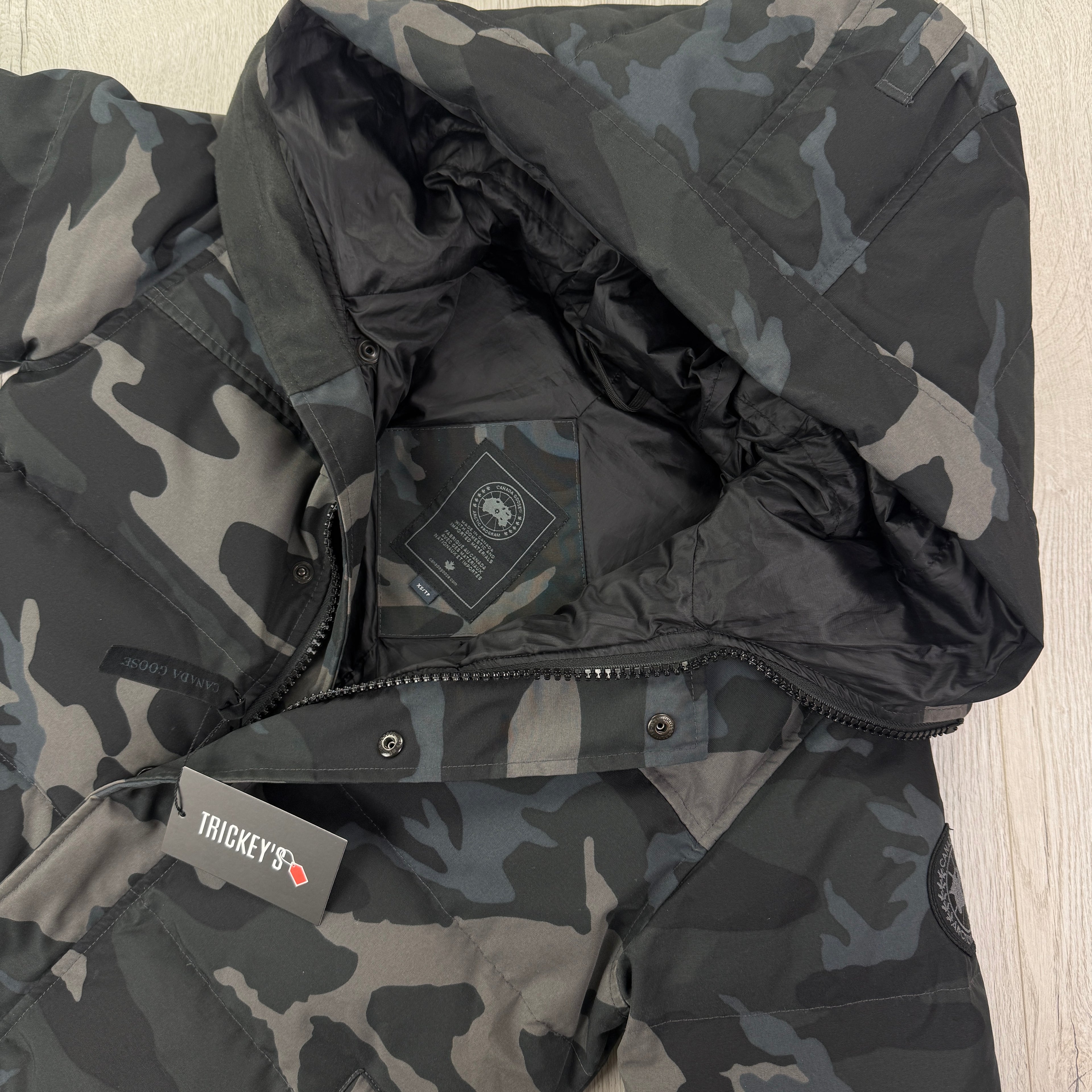 Canada Goose Men’s Camo Black Badge MacMillan - XS