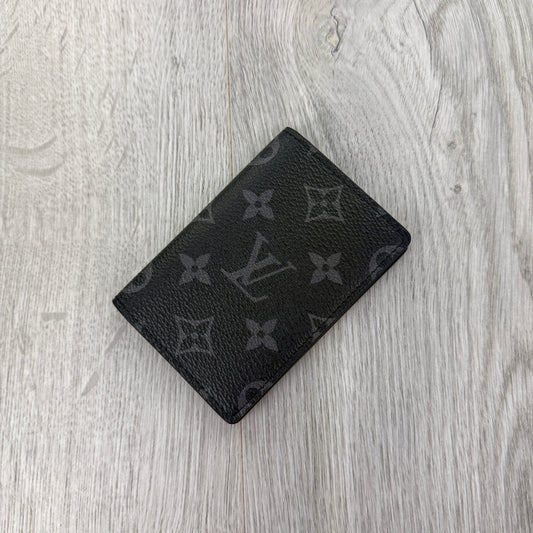 Louis Vuitton Black Monogram Pocket Organiser