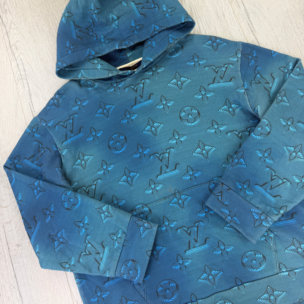 Louis Vuitton Men’s 3D Illusion 2054 Pullover Hoodie - Medium Slim (Fit S/M)