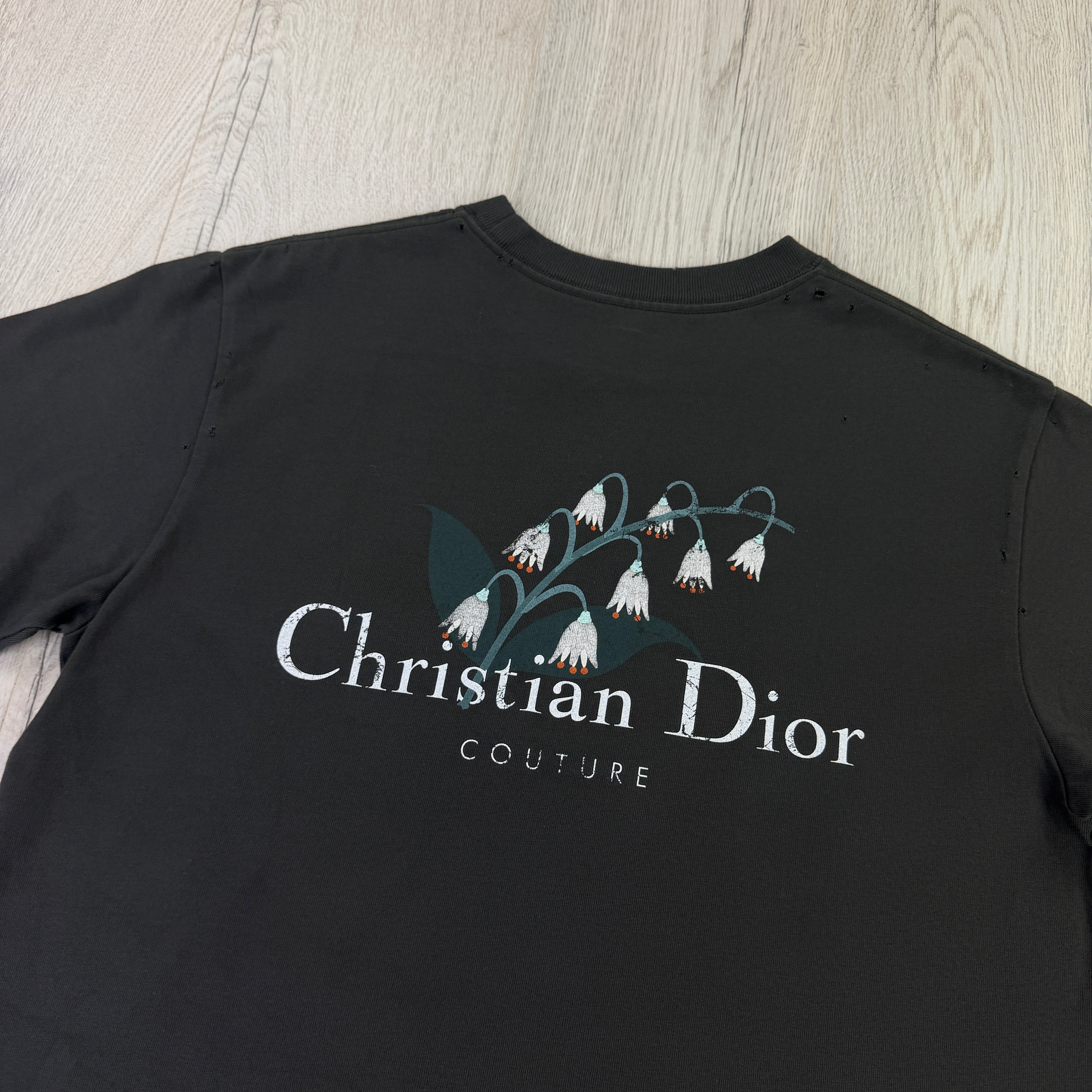 Christian Dior ‘Couture’ Men’s Grey T-shirt - Small