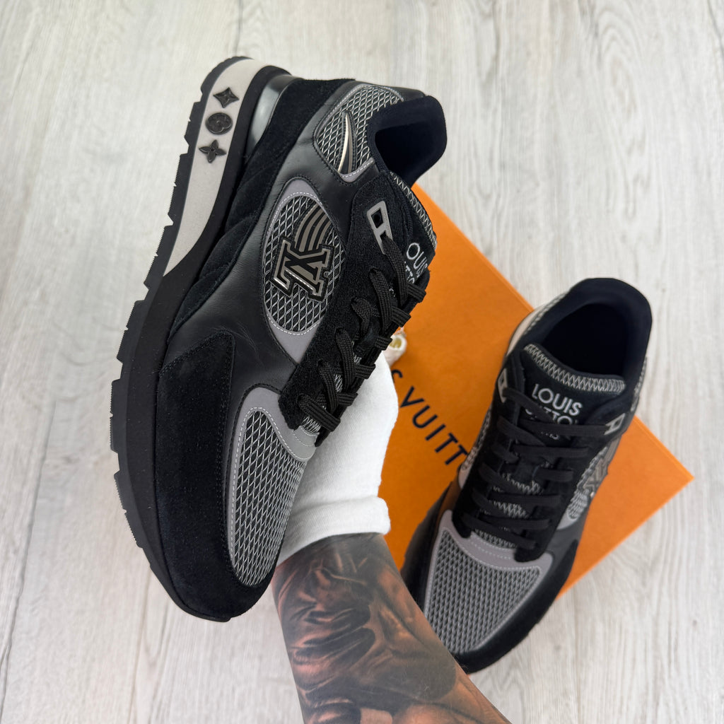 Louis Vuitton Men’s Black Run Away Trainers - Uk 7.5 (Fit 8)