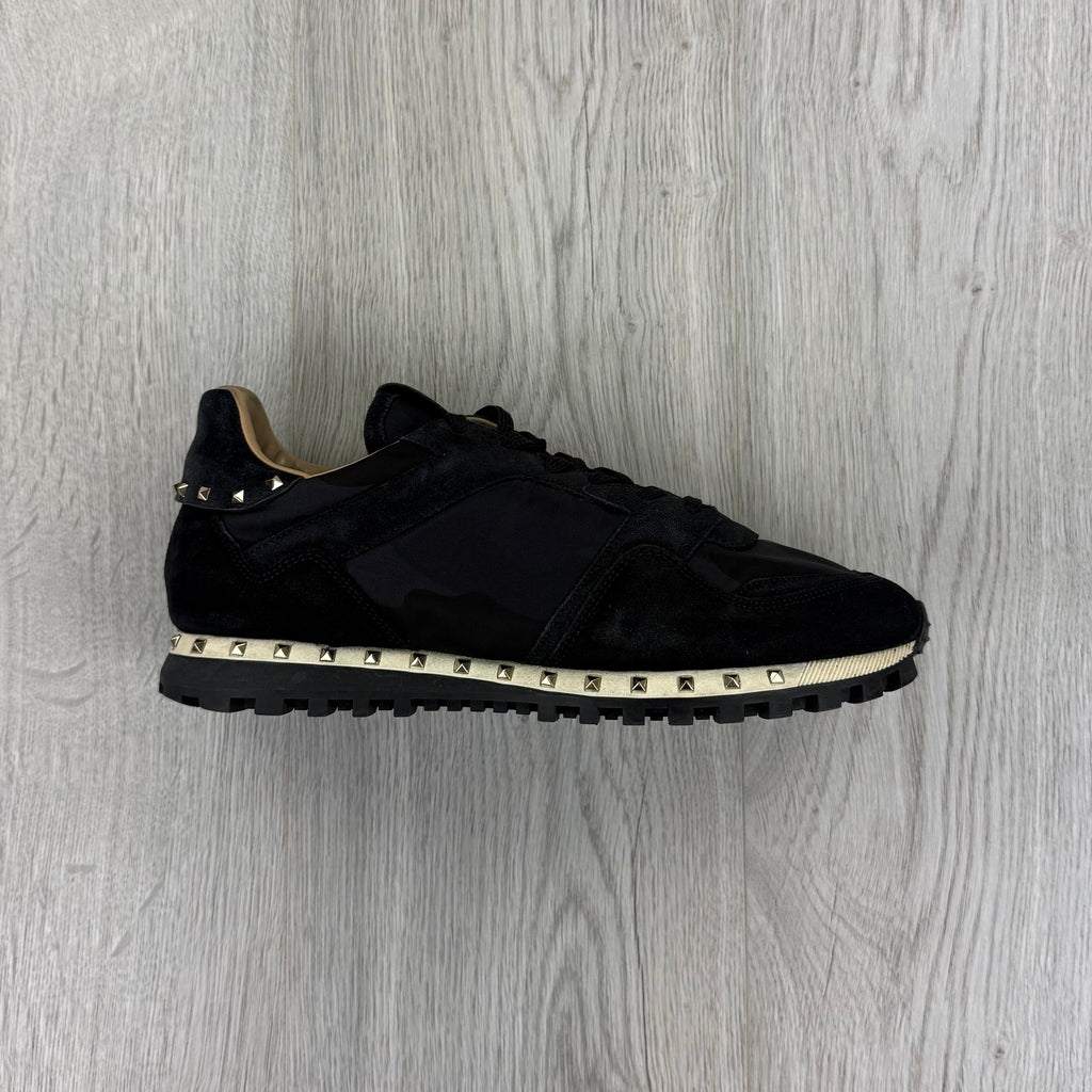 Valentino Men’s Navy Rockstud Trainers - Uk 10