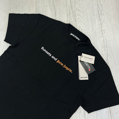 Palm Angels Men’s Black Full Summer Set