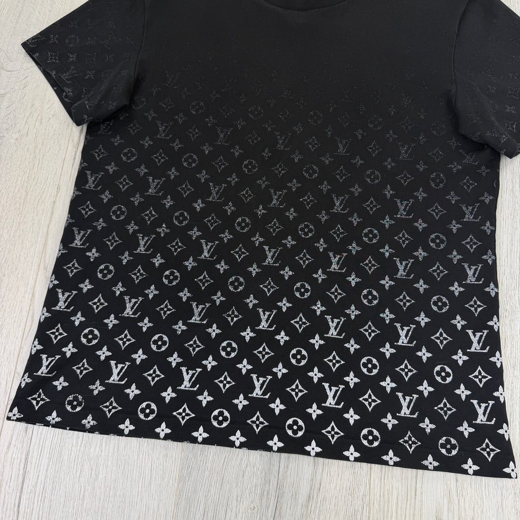 Louis Vuitton Men’s Black Gradient T-shirt