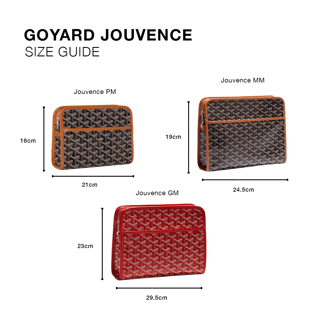 Goyard Jouvence GM Toiletry Bag White