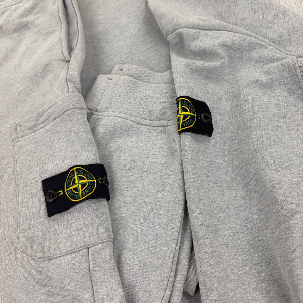 Stone Island Men’s Grey Full Tracksuit -  Large