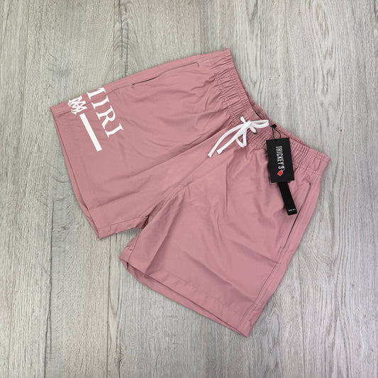 Amiri Men’s Pink Swim Shorts
