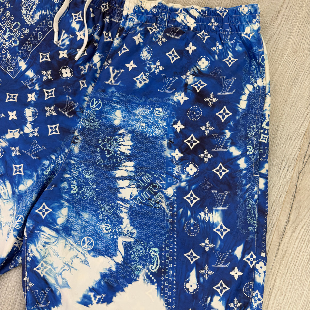 Louis Vuitton Men’s Monogram Bandana Shorts - Small (Fit Medium)