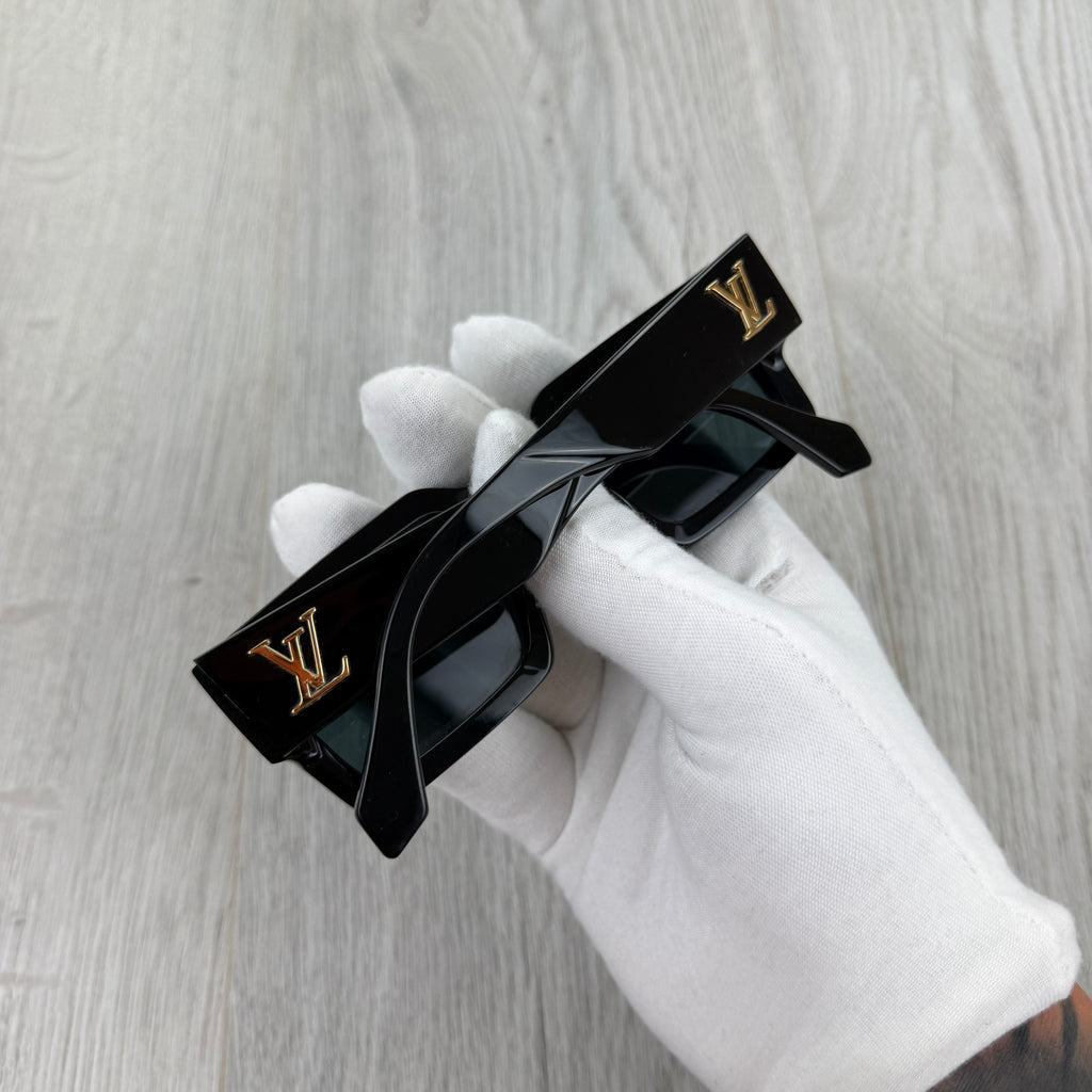 Louis Vuitton Men’s Black Clash Square Sunglasses