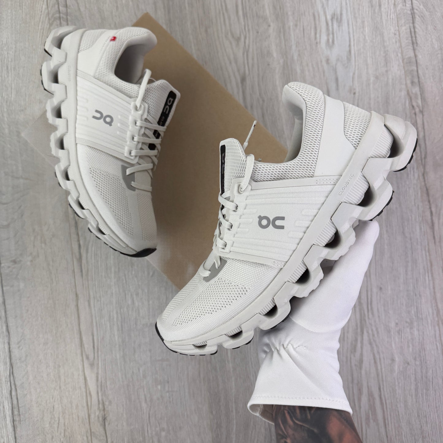 On Running Cloudswift 3 AD Ice Black Trainers