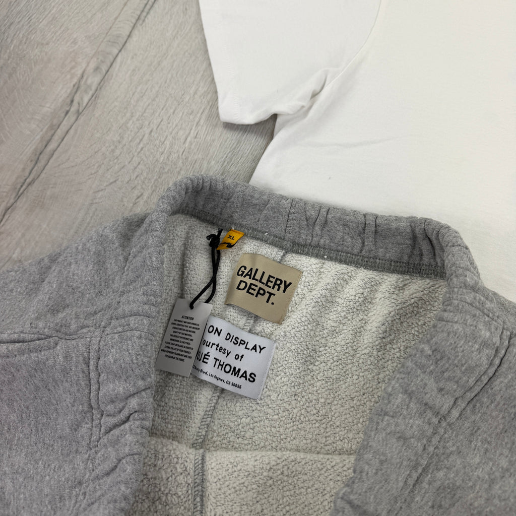 Gallery Dept Men’s White T-shirt & Shorts Set - XL