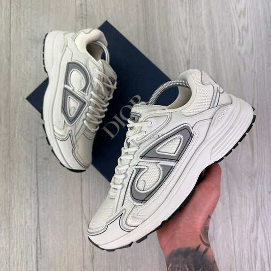 Dior B30 Men’s Triple White Trainers - 42 (Fit Uk 8)
