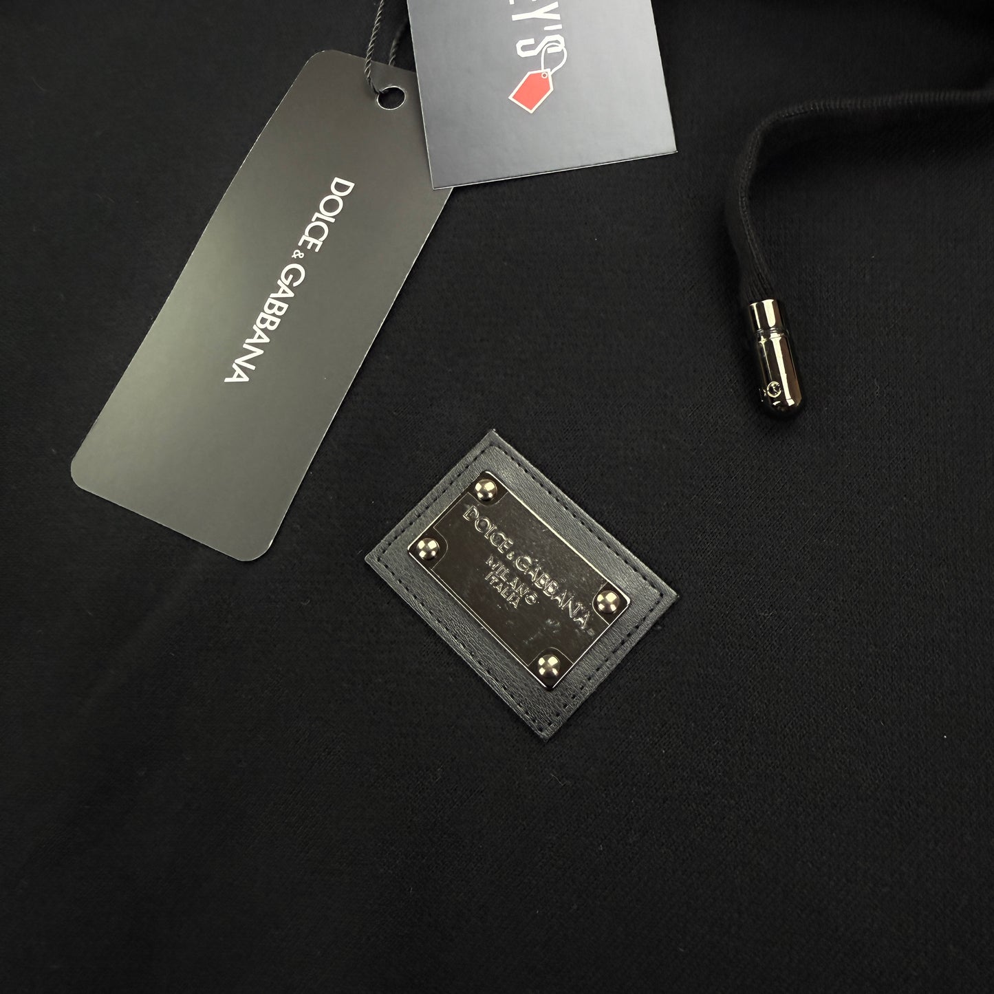 Dolce & Gabbana Men’s Pullover Black Hoodie