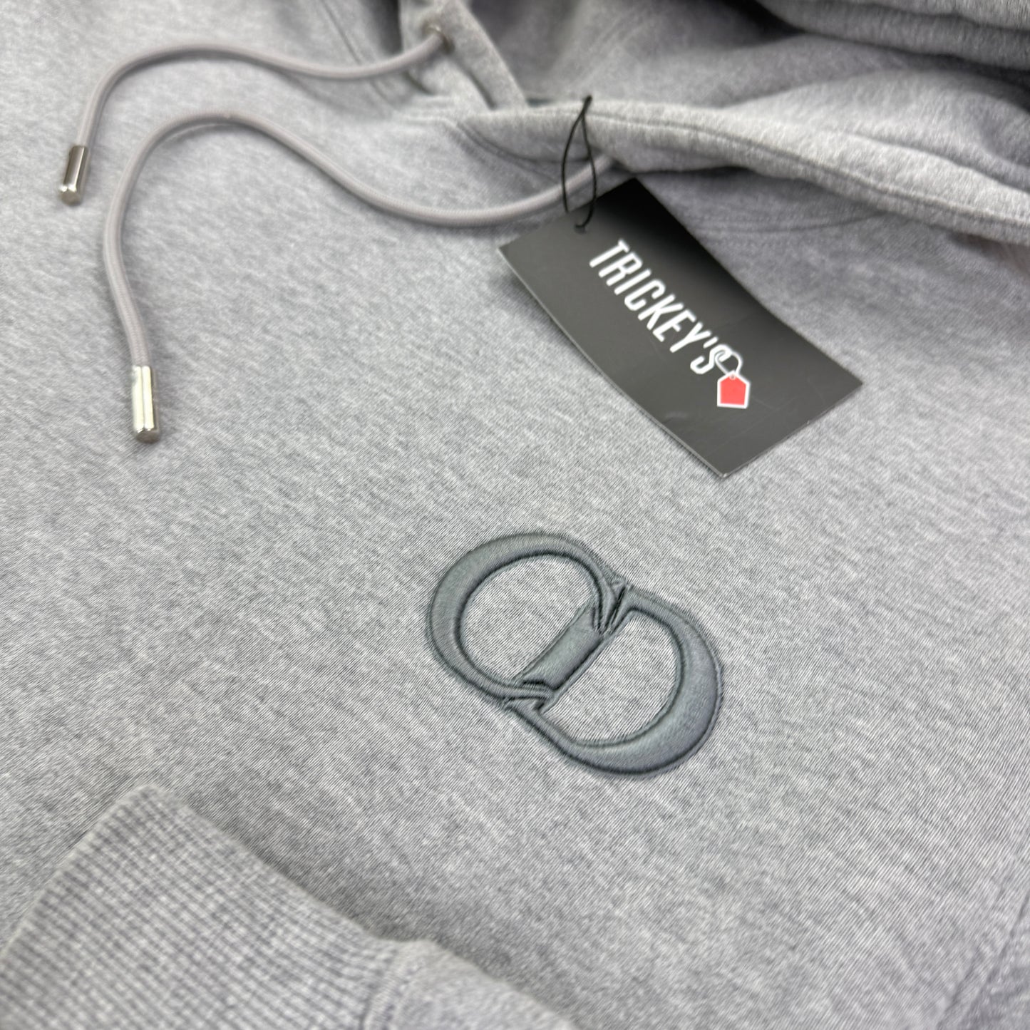 Christian Dior Men’s Grey Pullover Hoodie - Medium Slim