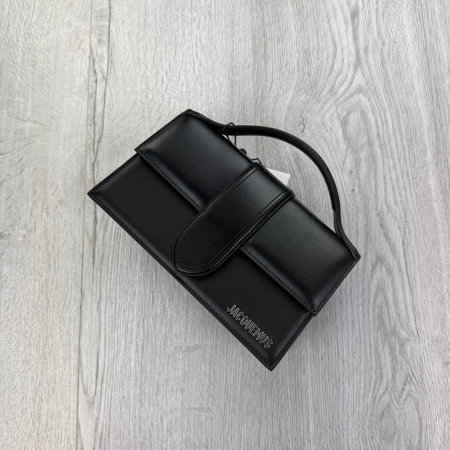 Jacquemus Women’s Black Silver Large Bambino Bag