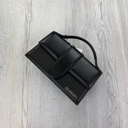 Jacquemus Women’s Black Silver Large Bambino Bag