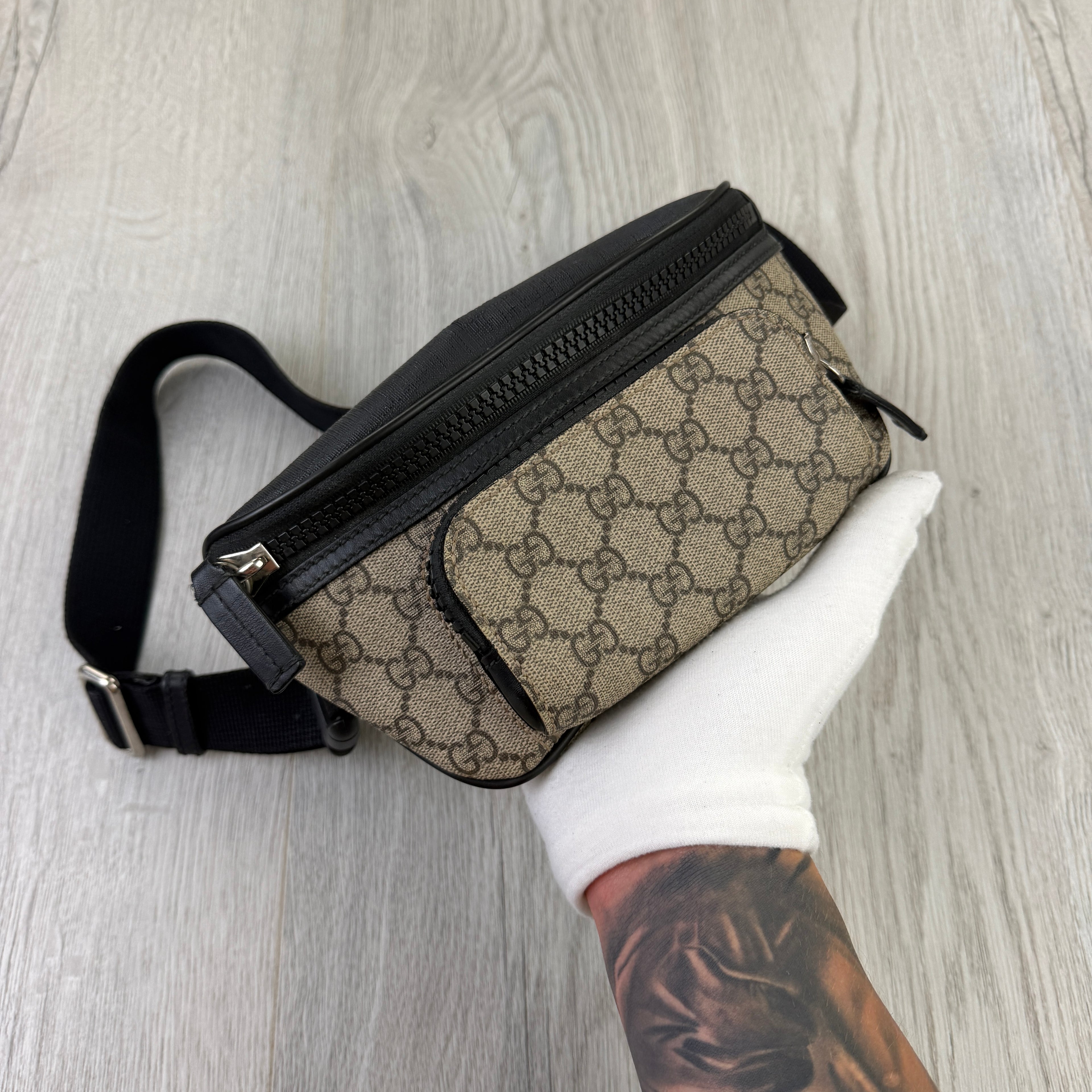 Gucci Beige GG Classic Belt Bag