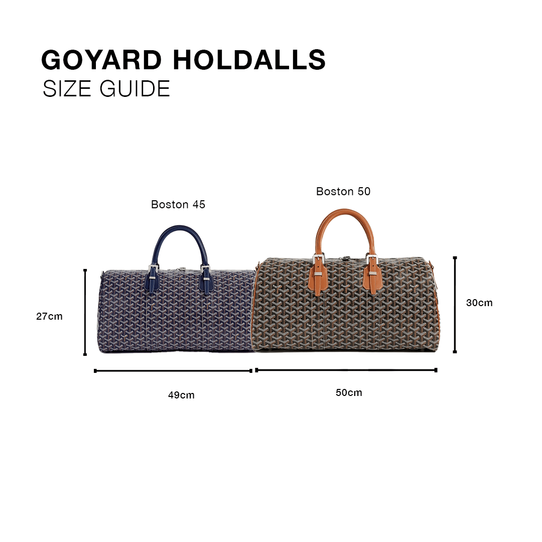 Goyard Boston 50 Bag Orange