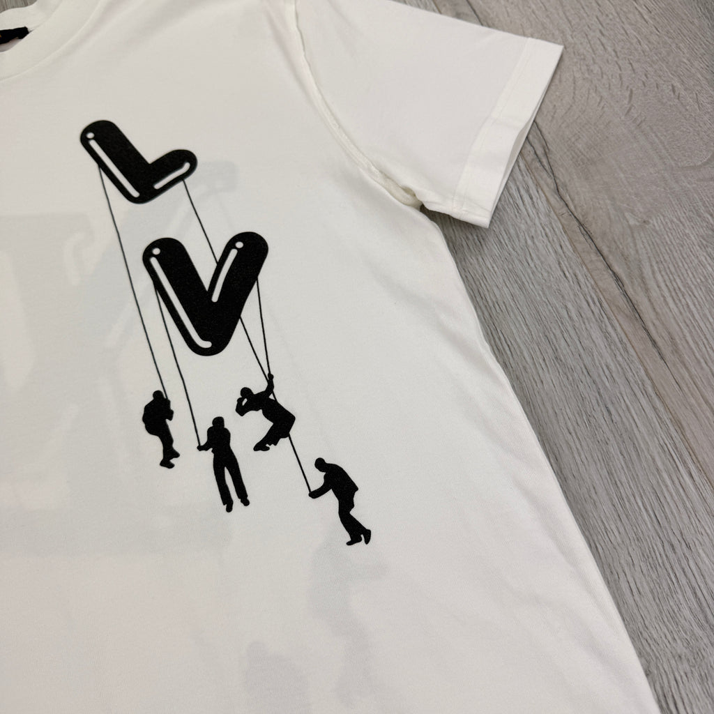 Louis Vuitton Men’s White T-shirt - Medium