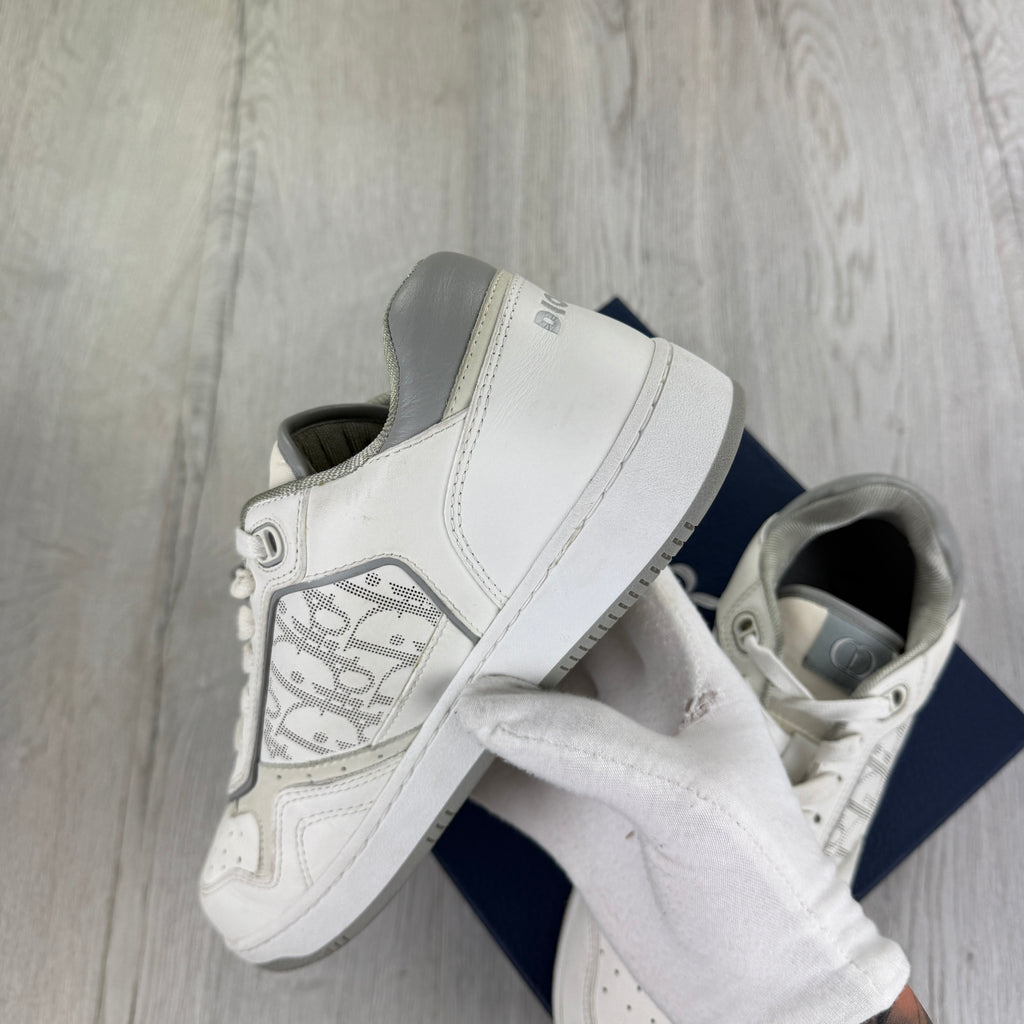 Dior B27 Men’s White Low Runners - 41.5 (Fit Uk 7.5/8)