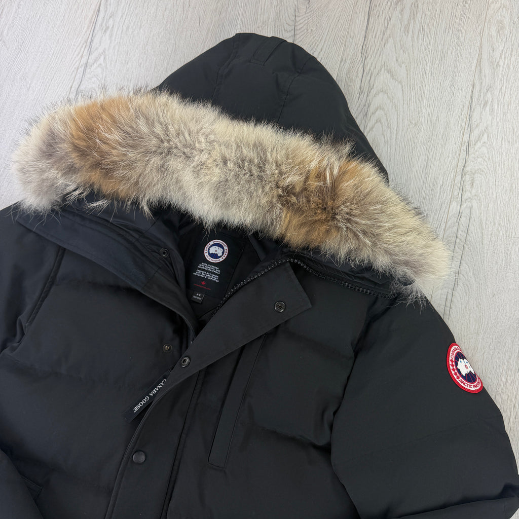 Canada Goose Men’s Black Carson Parker Jacket - Medium