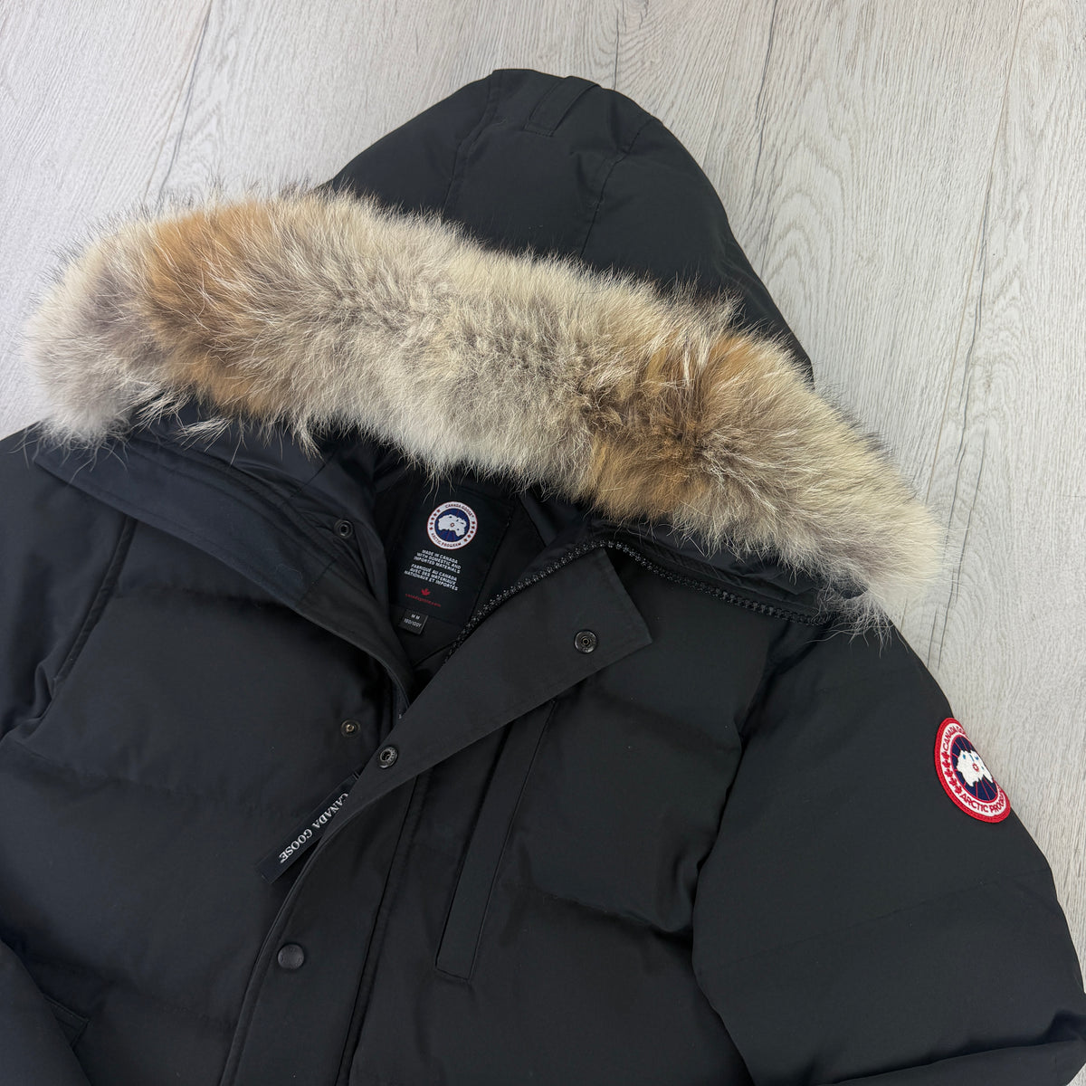 Canada Goose Men’s Black Carson Parker Jacket - Medium