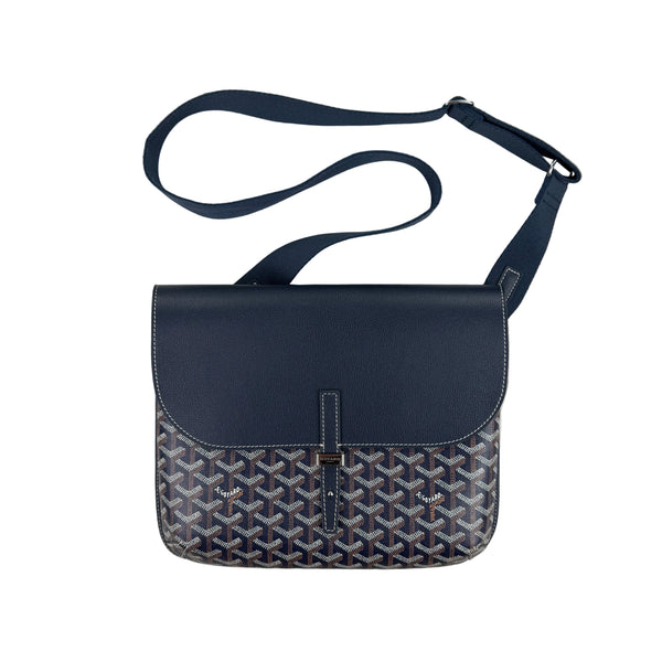Goyard Men’s Navy Coursier Messenger Bag