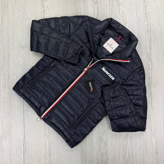 Moncler Men’s Navy Petichet Down Jacket - Size 1