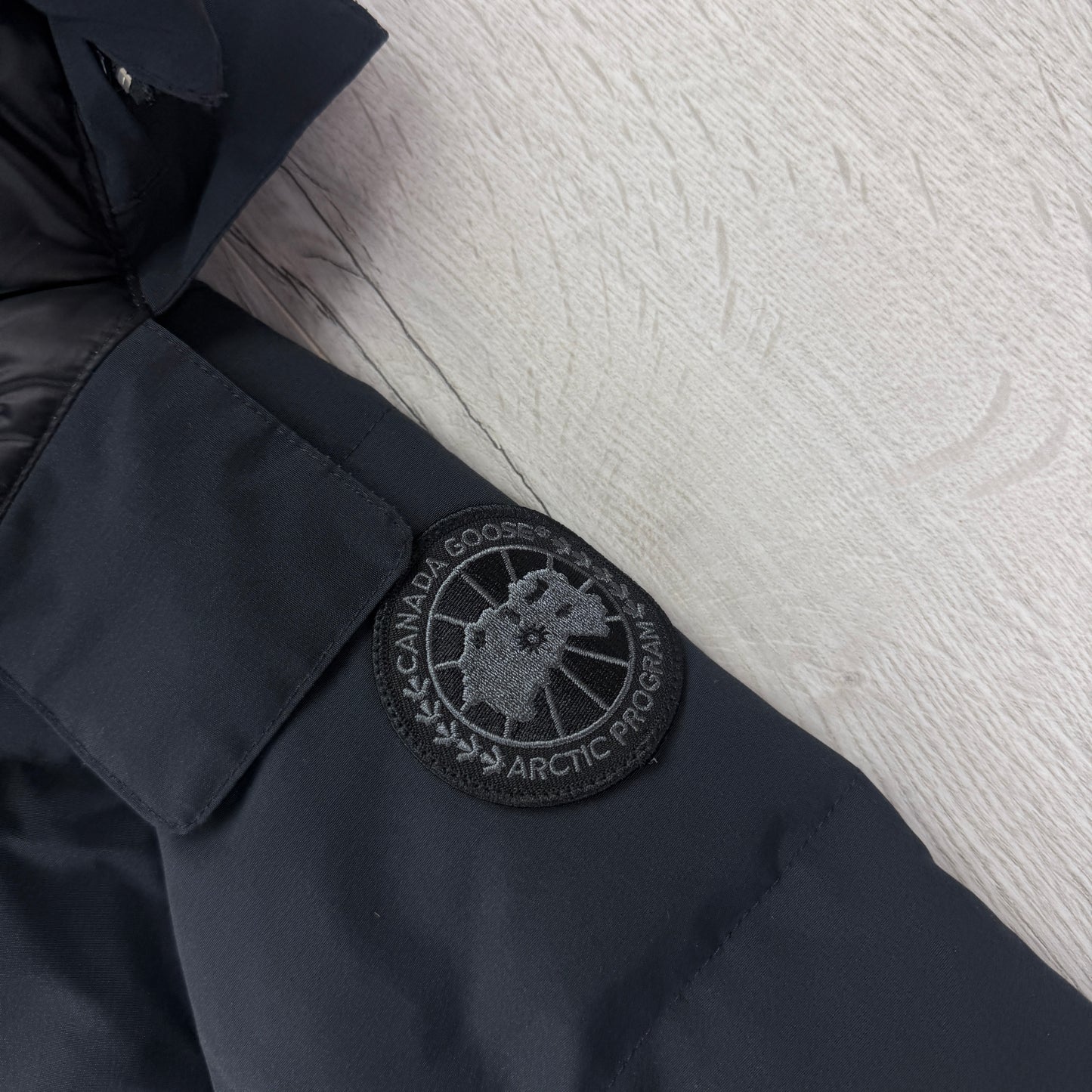 Canada Goose Women’s Navy Black Label Chelsea Parker Jacket - Large