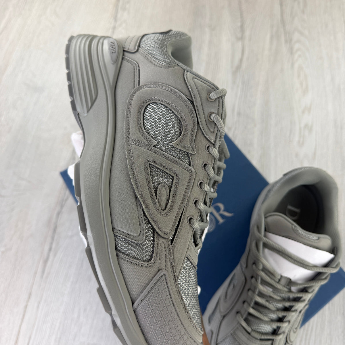 Stone Island x Dior B30 Men’s Grey Trainers - 44 (Uk 10)