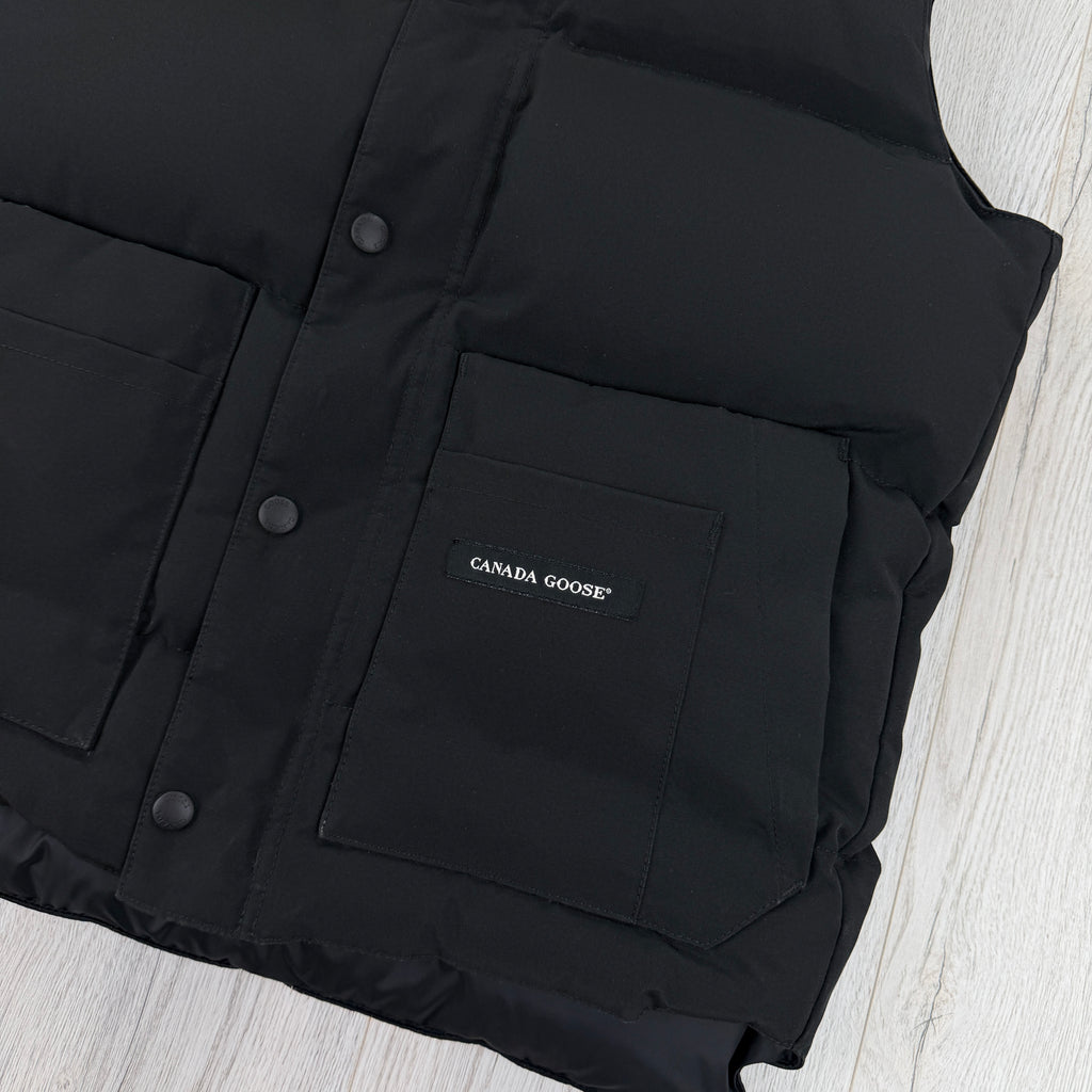 Canada Goose Men’s Black Freestyle Bodywarmer