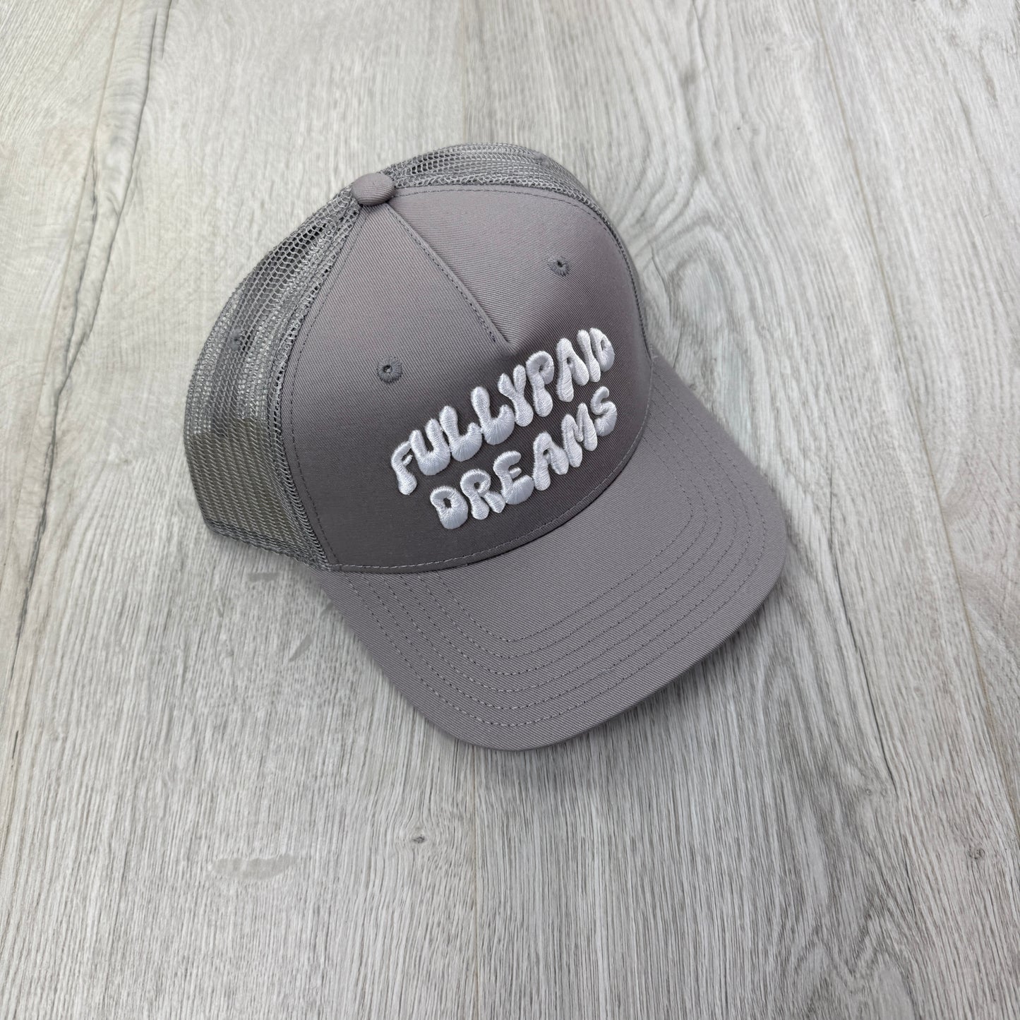 Fully Paid Mens Grey Baseball Cap