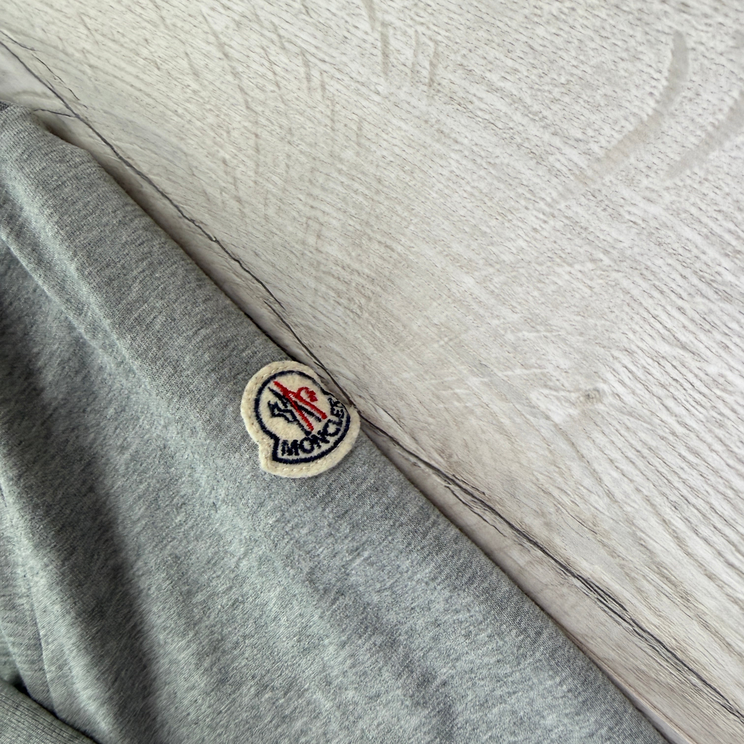 Moncler Men’s Maglia Grey Zip-up  Cardigan - Large Slim