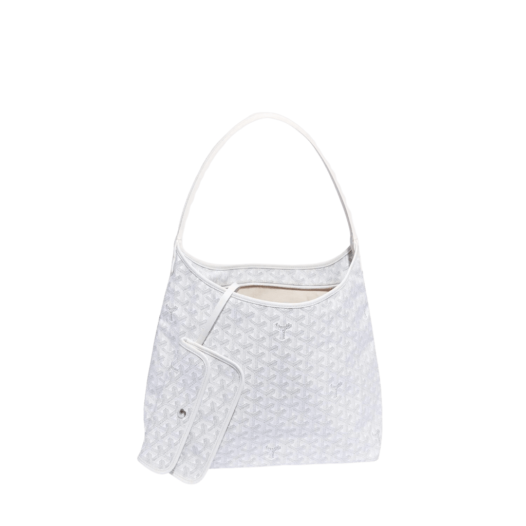 Goyard Boheme Hobo Bag White