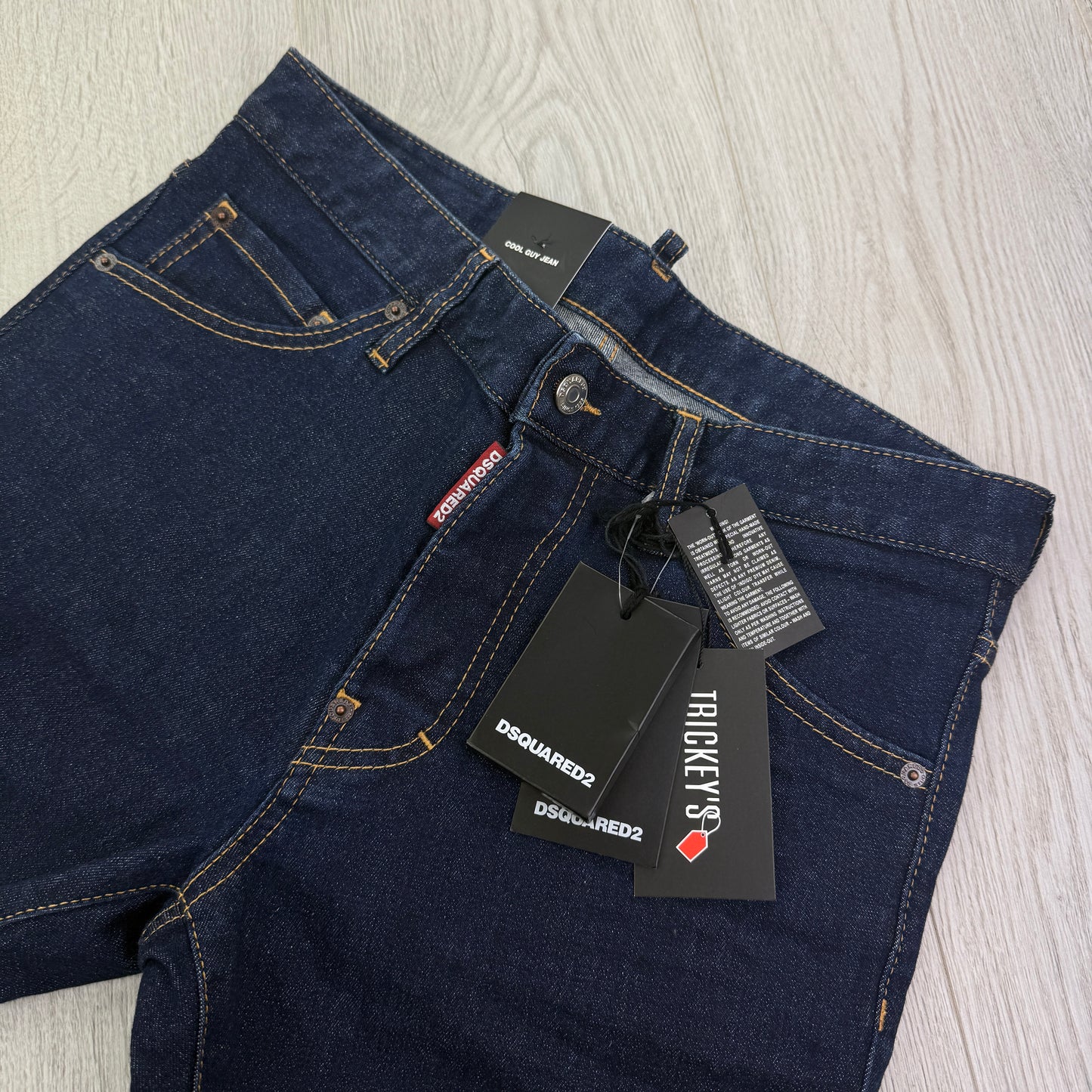 Dsquared2 Men’s Plain Dark Navy Cool Guy Jeans - 46 (Uk 30)