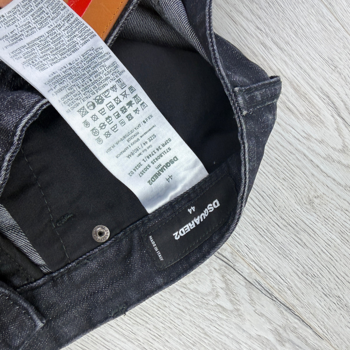 Dsquared2 Men’s Black Distressed Skater Jeans - 44 (Uk 30)