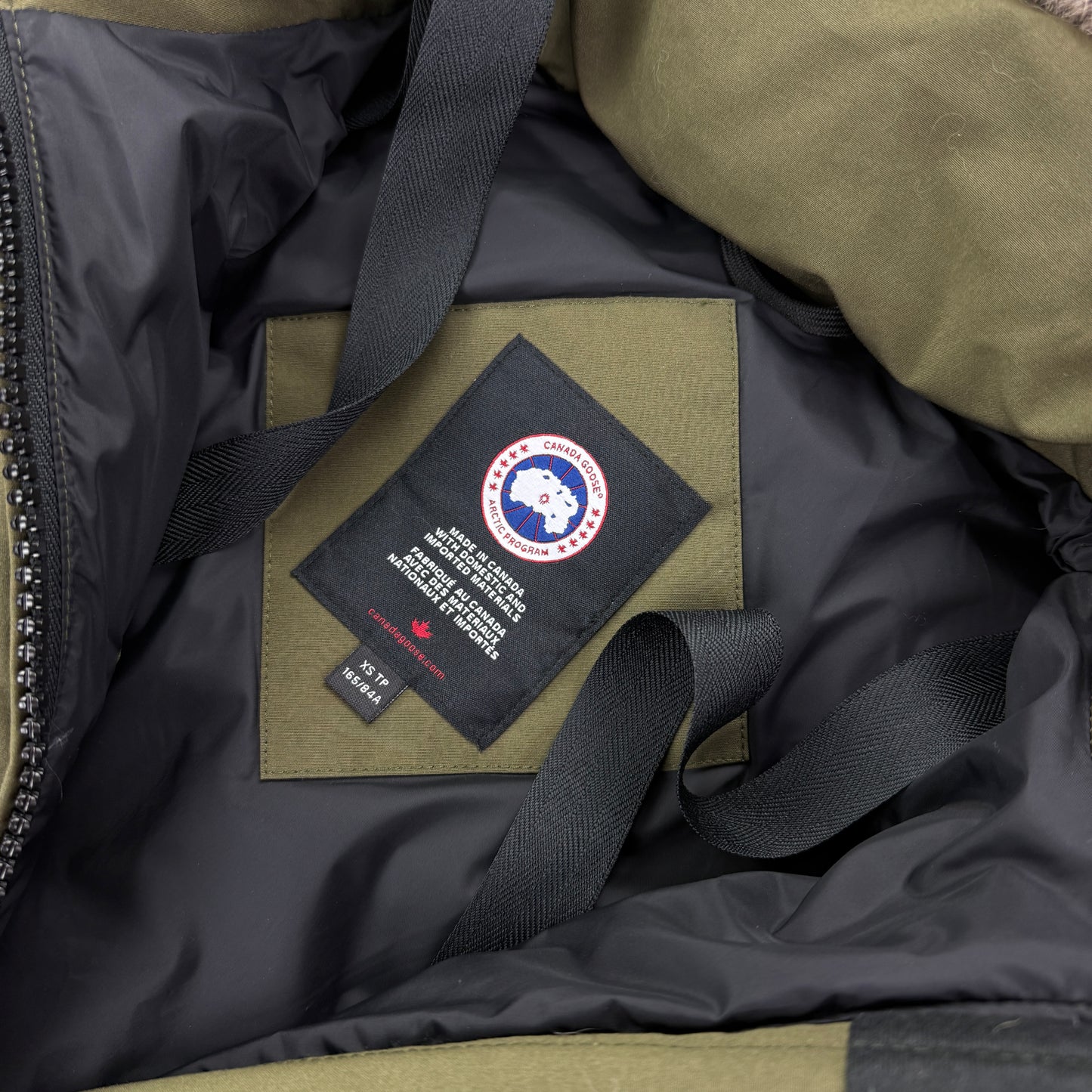 Canada Goose Women’s Khaki Green Chelsea Parker Jacket - XS