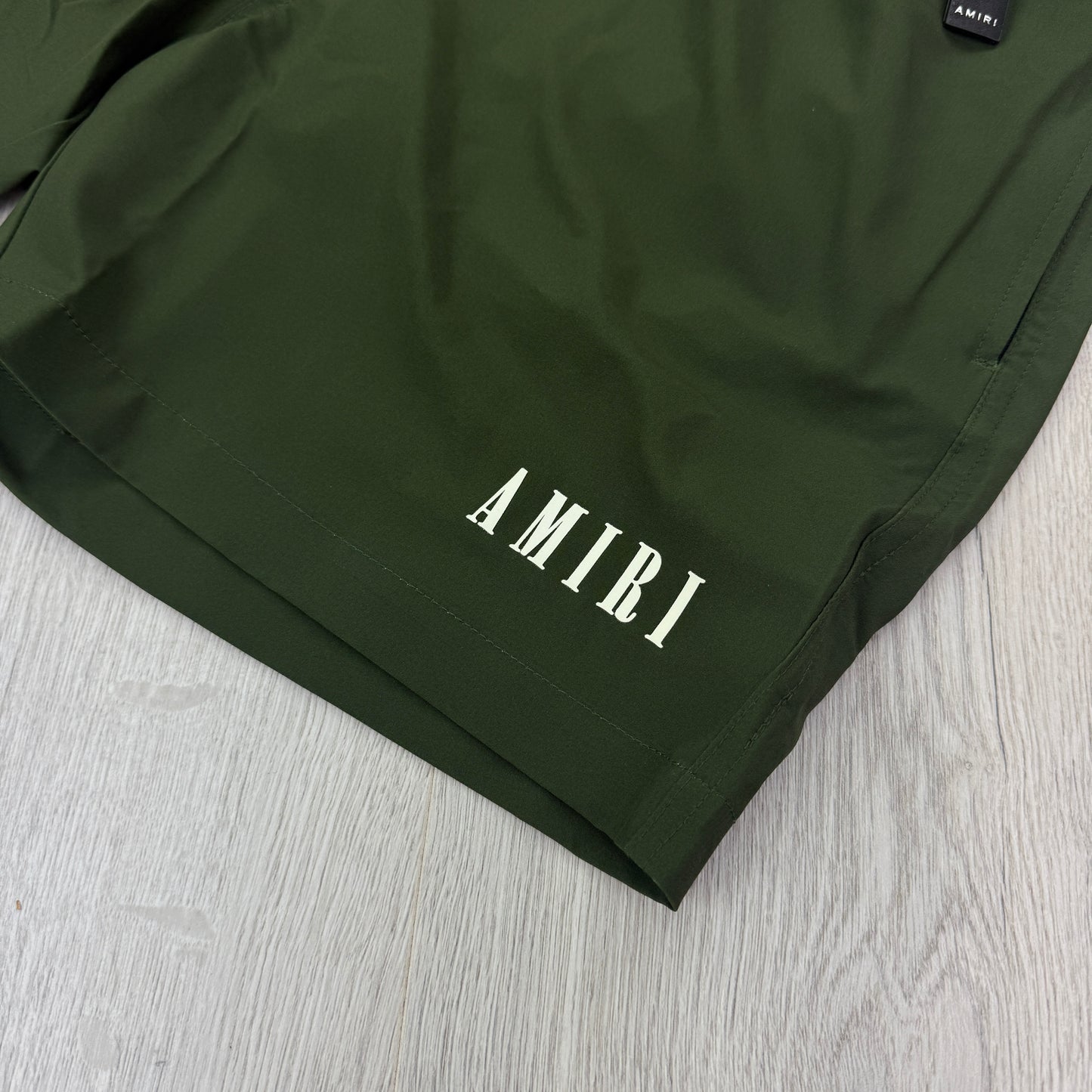 Amiri Men’s Khaki Swim Shorts