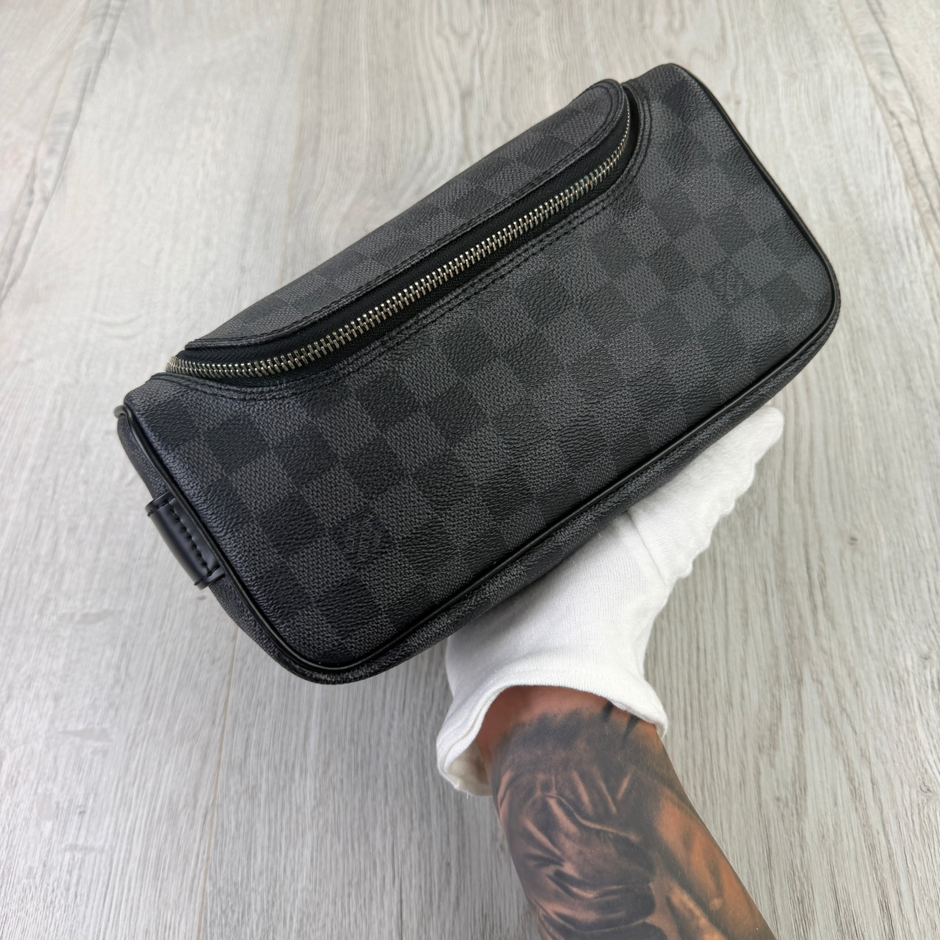Louis Vuitton Black Monogram Toiletry Pouch