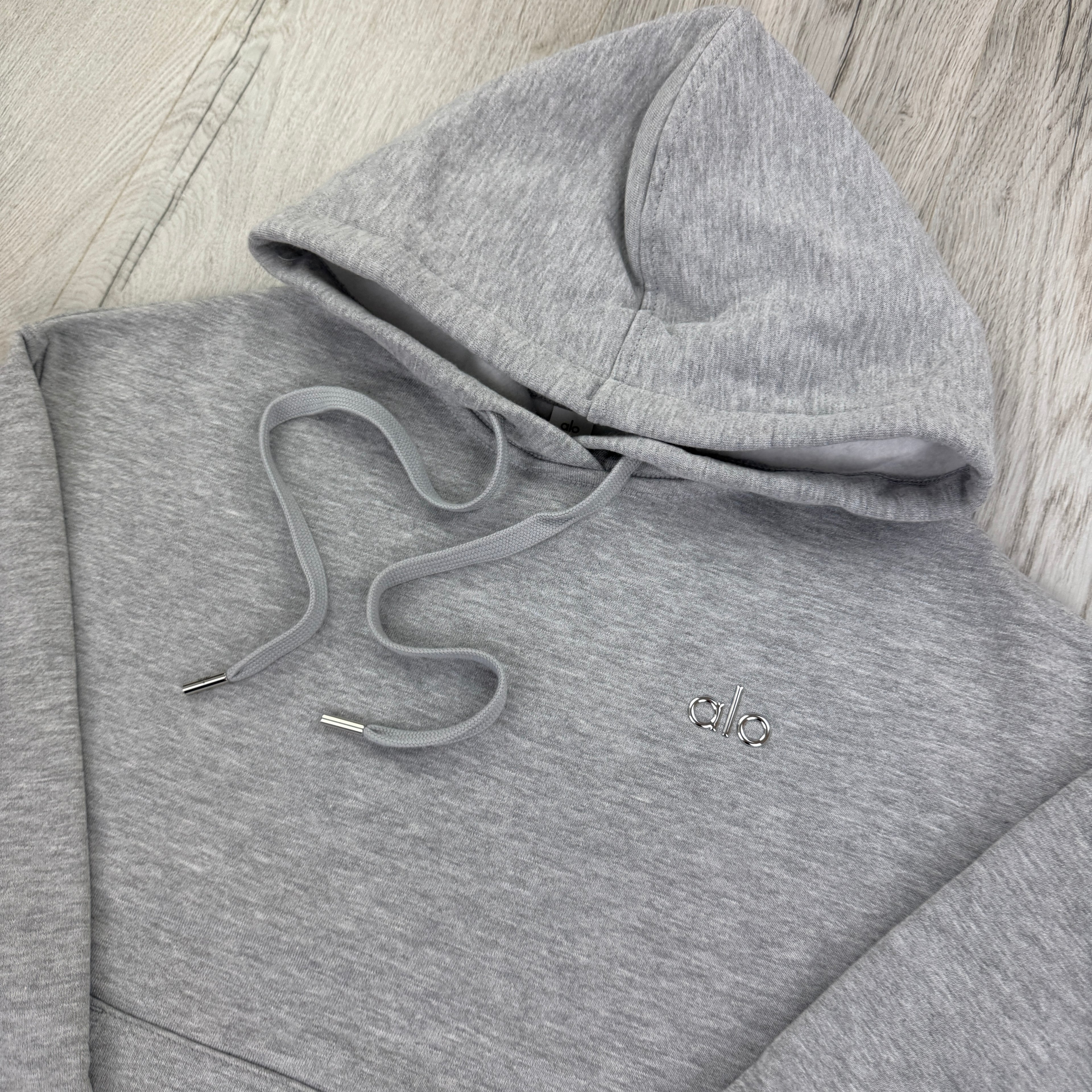 Alo Women’s Grey Pullover Hoodie