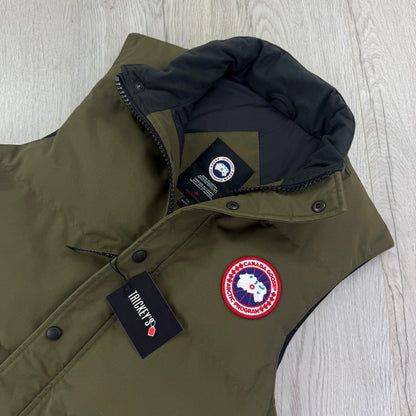 Canada Goose Men’s Khaki Freestyle Bodywarmer - Small
