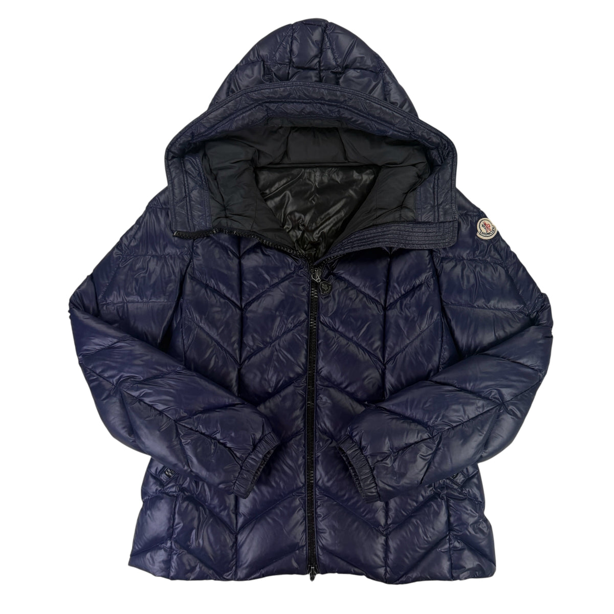 Moncler Women’s Badete Navy Zip-up Jacket - Size 4
