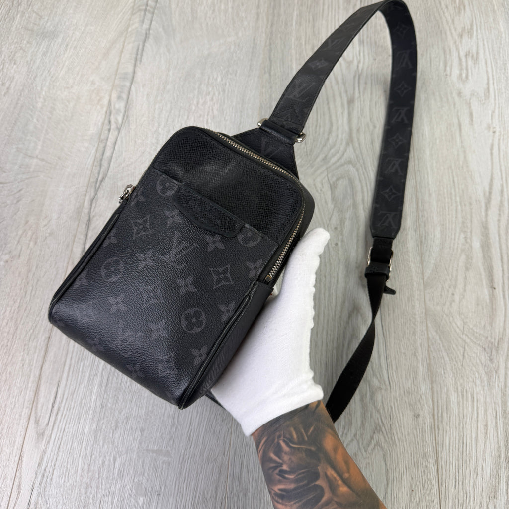 Louis Vuitton Men’s Black Sling Small Side Bag