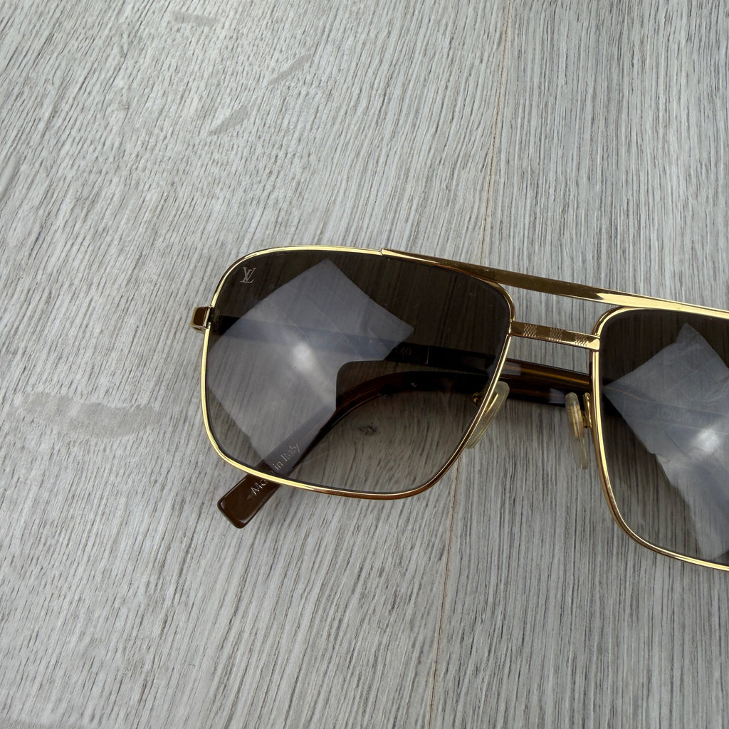 Louis Vuitton Men’s Gold Attitude Sunglasses
