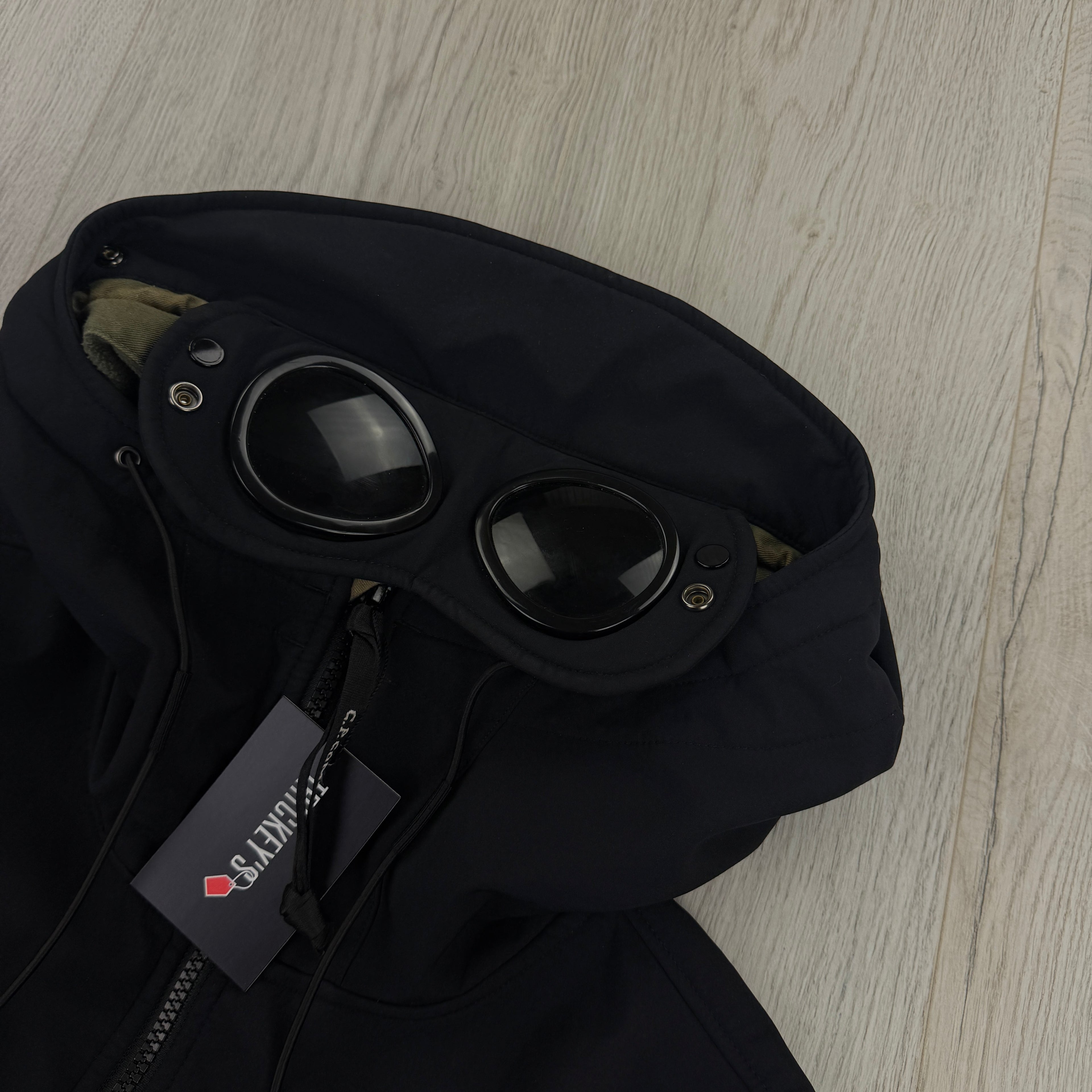 Cp Company Men’s Navy Soft She’ll Jacket - 50