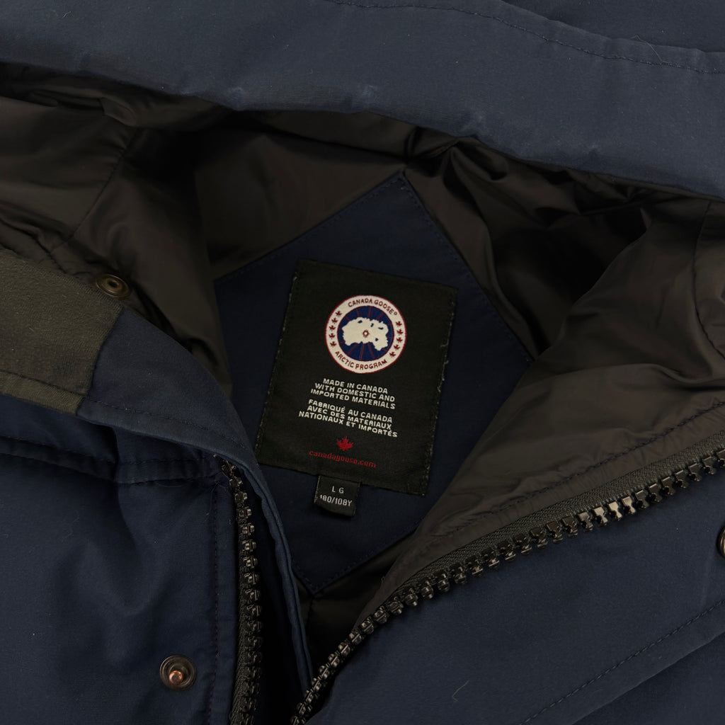 Canada Goose Men’s Navy MacMillan Down Jacket - Large
