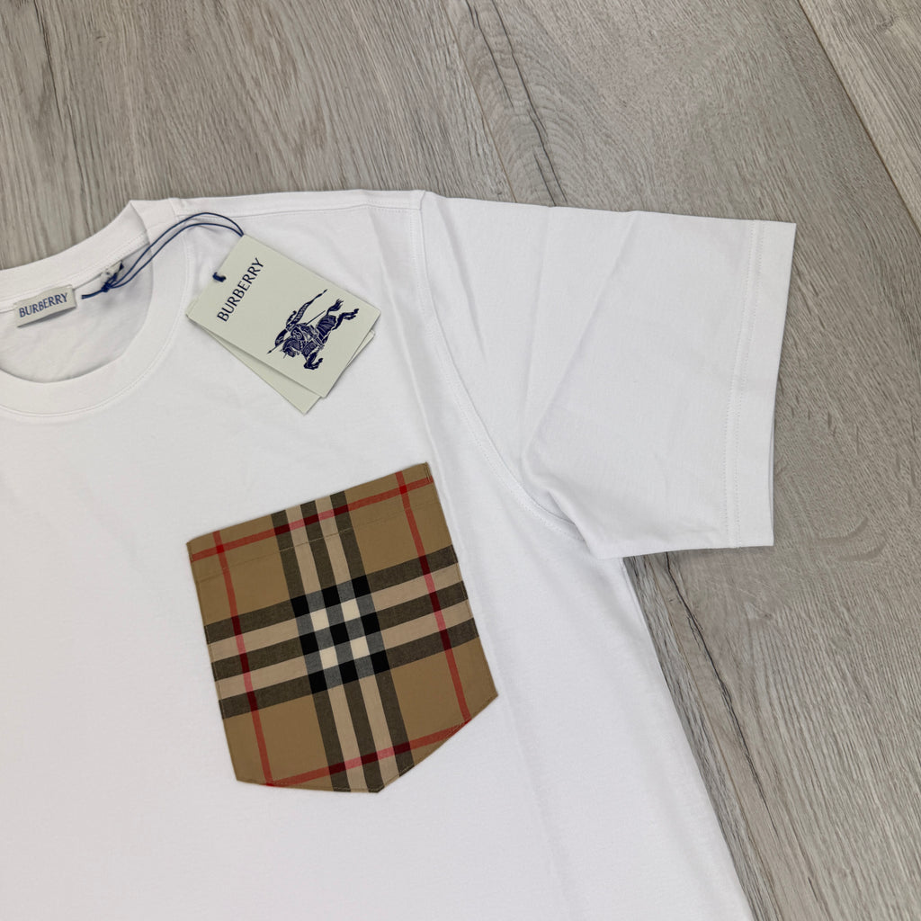 Burberry Men’s White T-shirt