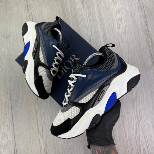Dior B22 Men’s Navy Runners - 42 (Fit Uk 7.5)