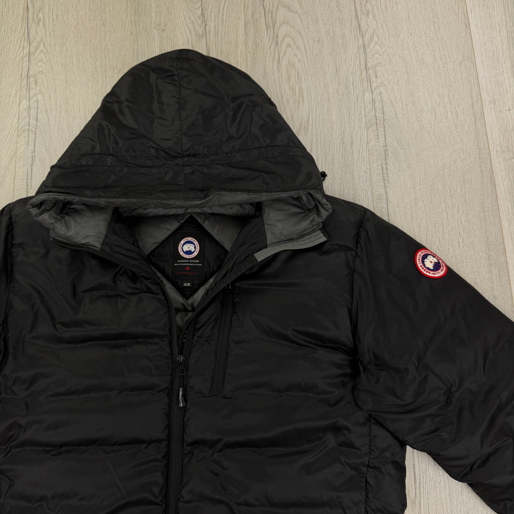 Canada Goose Men’s Black Zip-up Lodge Jacket - XL