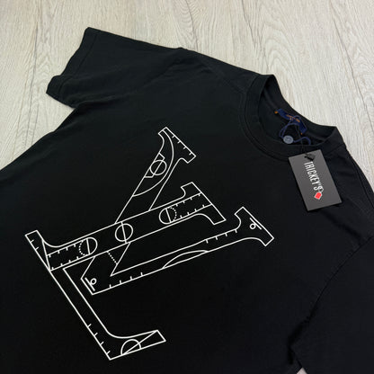 Louis Vuitton x NBA ‘ASSO CIATION’ Black T-shirt - Small